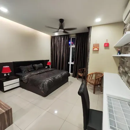 Twin Galaxy King Bed 2Pax With Netflix Nice City View Johor Bahru Exterior photo