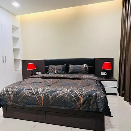 Twin Galaxy King Bed 2Pax With Netflix Nice City View Johor Bahru Exterior photo